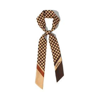 CHECKERBOARD SCARF