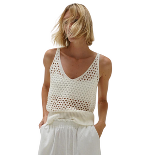 MAVI OPEN KNIT TANK