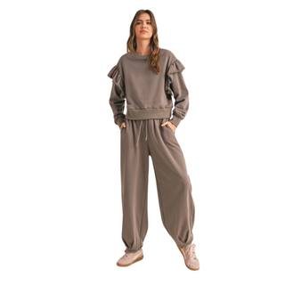 MOCHA SWEATPANT