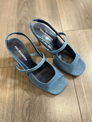 SURI DENIM SLINGBACK