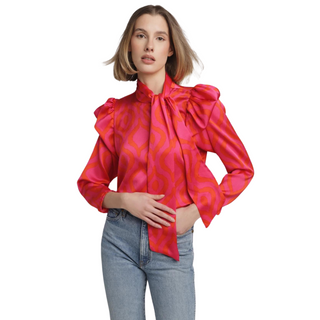 PEGGY PINK BLOUSE