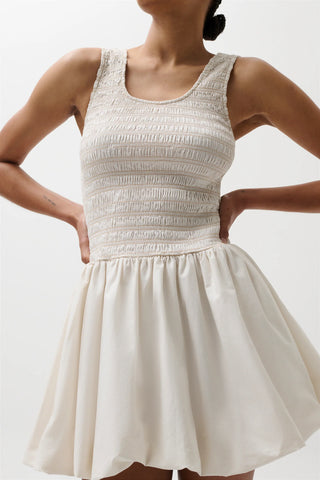 ILONA BUBBLE HEM DRESS