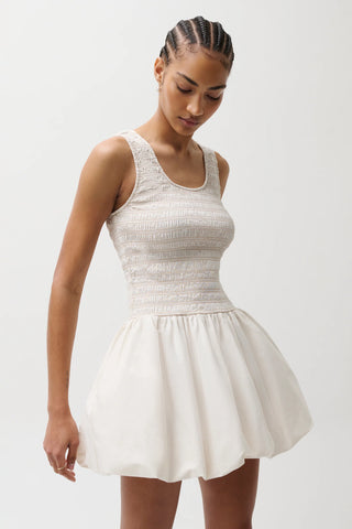 ILONA BUBBLE HEM DRESS