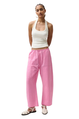 THEO DRAWSTRING POPLIN PANT