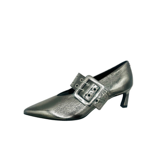 Vale Metallic Strap Pump