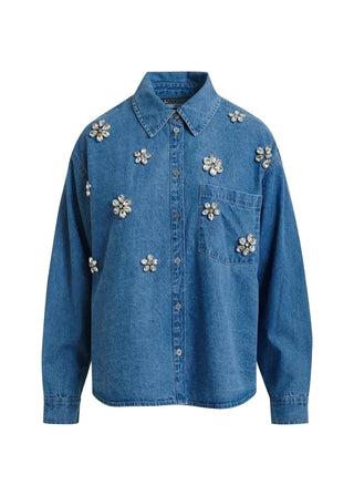 KONNECTION RHINESTONE SHIRT