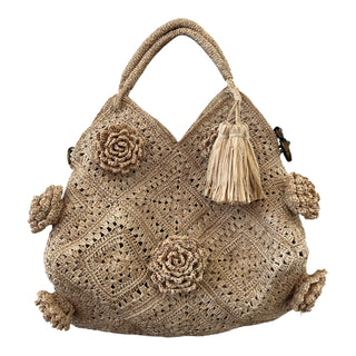NATURAL FLORAL BAG