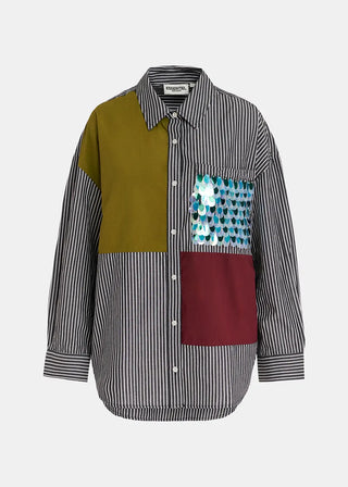 Glam Patchwork Shirt