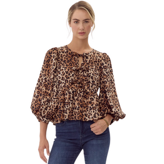 LEOPARD BLOUSE