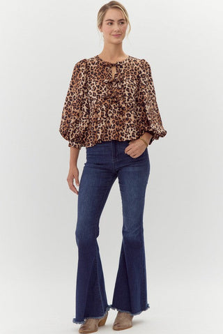 LEOPARD BLOUSE