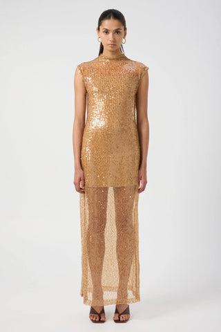 REFLECTIONS SEQUIN MAXI DRESS