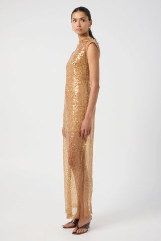 REFLECTIONS SEQUIN MAXI DRESS