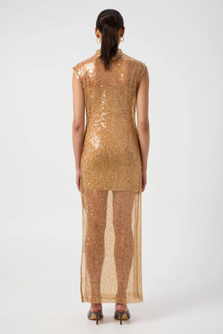 REFLECTIONS SEQUIN MAXI DRESS