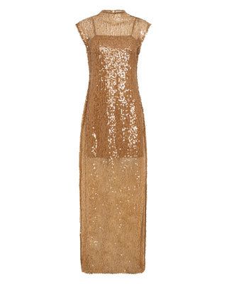 REFLECTIONS SEQUIN MAXI DRESS