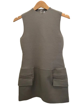 Vander Knit Combo Mini Dress DOVE