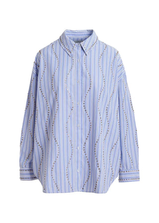 JEHLANI STUDDED OVERSIZE SHIRT