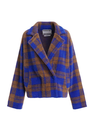 KARREAU CHECK CARDIGAN