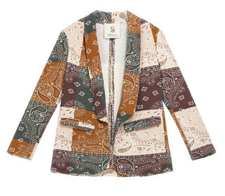LINEN SMOKING JACKET