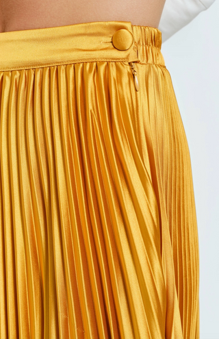 PLEATED LONG SKIRT