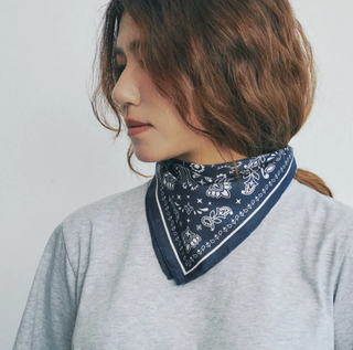 PAISLEY SILK BANDANA