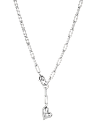 PUFFY HEART NECKLACE