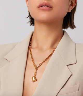 PUFFY HEART NECKLACE