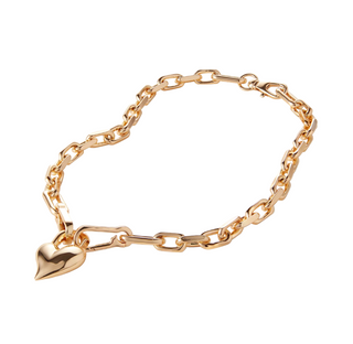 PADLOCK HEART NECKLACE