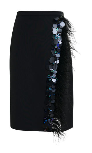 FEATHERED SKIRT