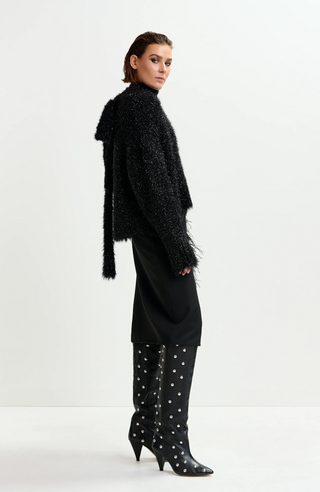 FEATHERED SKIRT