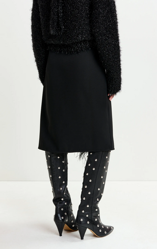 FEATHERED SKIRT