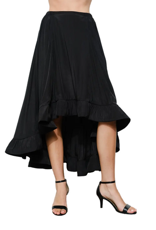 Shimmer Ruffle Skirt