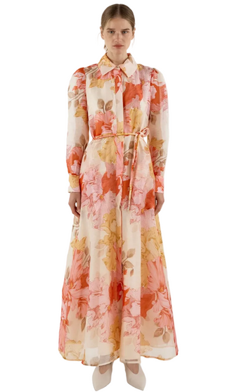 JULIE MAXI SHIRT DRESS