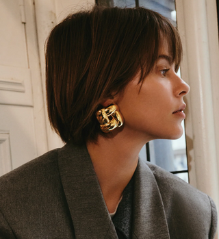 MEGA WOVEN EARRINGS