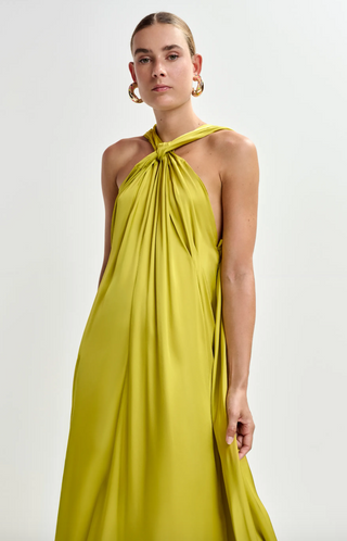 JAYCEE HALTERNECK MAXI DRESS