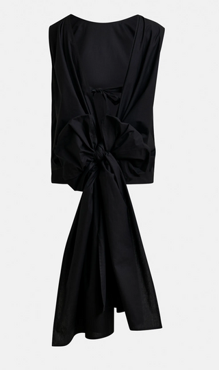 JELANI SLEEVELESS BOW TOP