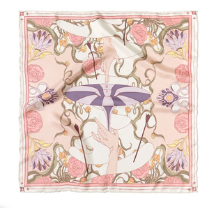 "the Dreamer" Bandana Silk Scarf
