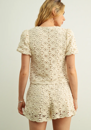 CROCHET SHORTS