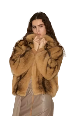 BROWN FOXY JACKET