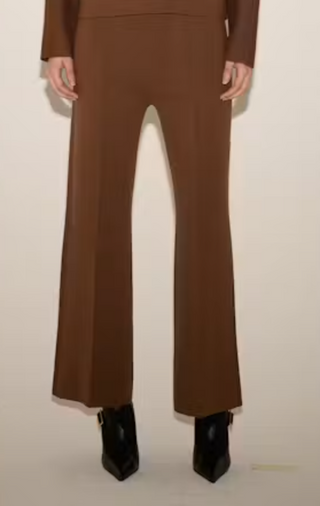 TAN KNIT PANTS