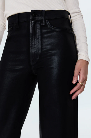 LANA COATED DENIM BLACK COATED DENIM