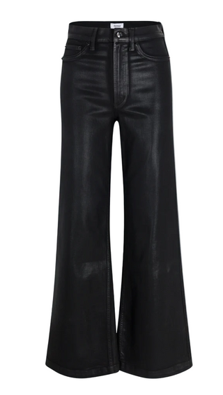 LANA COATED DENIM BLACK COATED DENIM