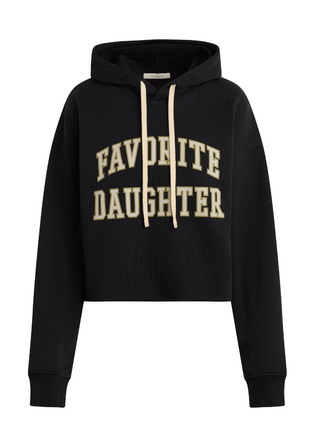 The Cropped Collegiate Hoodie