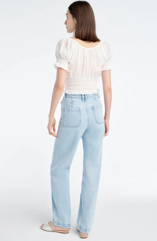 Kelly High Rise Straight Trouser