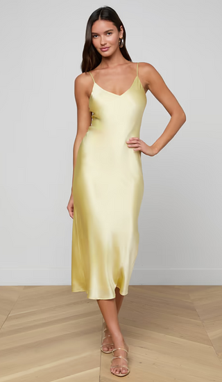 SERIDIE SILK SLIP DRESS