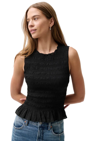 PHOEBE SMOCKED TANK