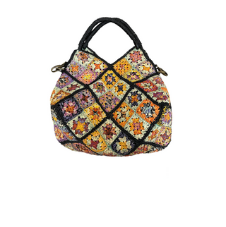 RAFFIA CROCHET BAG