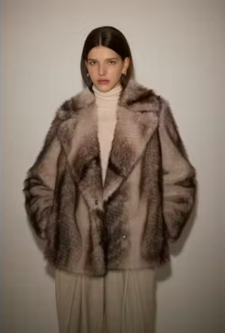 SILVER FOX COAT