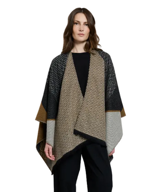 DRAPED PONCHO