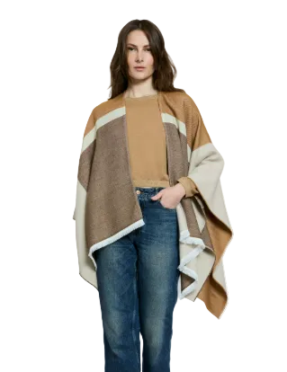 DRAPED PONCHO