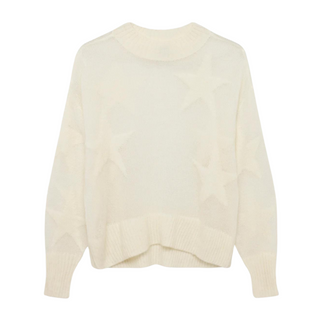 JOSLYN OPEN KNIT CREWNECK